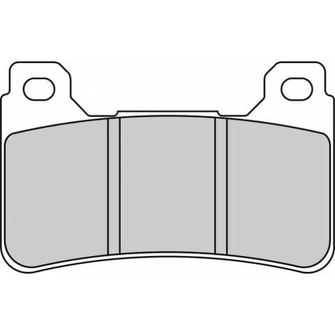 COPPIA PASTIGLIE FRENO - NEWFREN FD0364TS1 Sint Road Touring