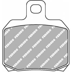 COPPIA PASTIGLIE FRENO FERODO FDB2074ST