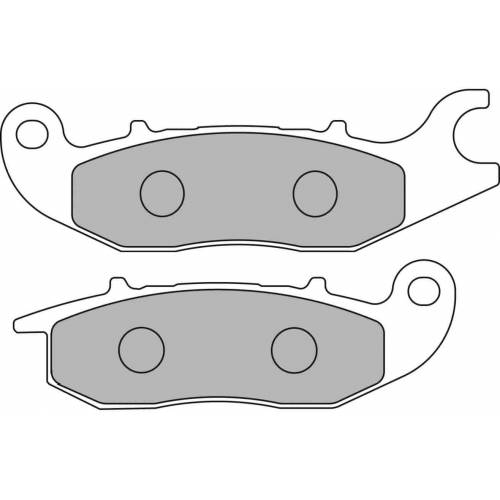 COPPIA PASTIGLIE FRENO FERODO FDB2169EF