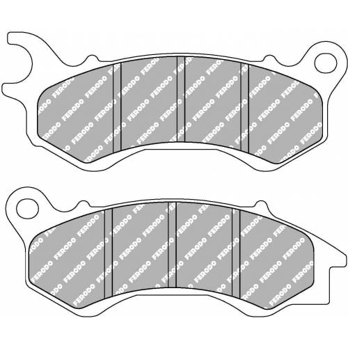 COPPIA PASTIGLIE FRENO FERODO FDB2256EF