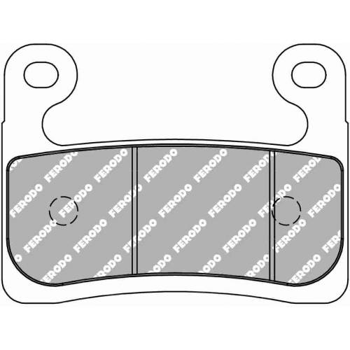 COPPIA PASTIGLIE FRENO FERODO FDB2321ST