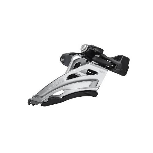 DERAGLIATORE 2x10 VELOCITA' ATTACCO A FASCETTA d.34,9mm. - SHIMANO DEORE FD-M4100-M