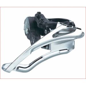 DERAGLIATORE MTB TOP/DOWN PULL 3x8 VELOCITA' ATTACCO A FASCETTA 28,6/34,8mm - MICROSHIFT