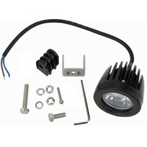 FANALE ANTERIORE SUPPLEMENTARE A LED CON ATTACCHI
