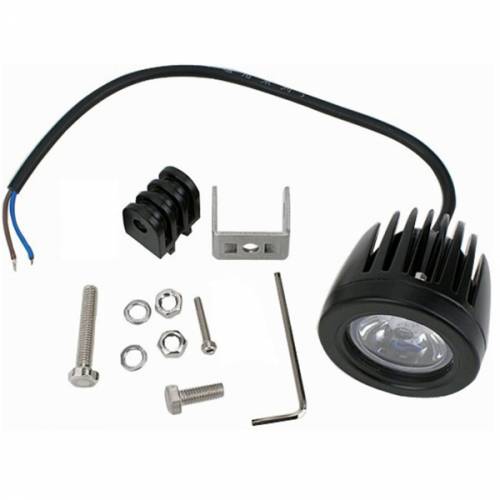 FANALE ANTERIORE SUPPLEMENTARE A LED CON ATTACCHI