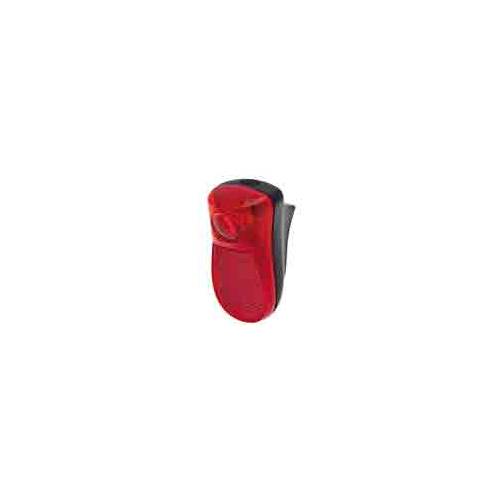 FANALE POSTERIORE CICLO 1 LED ALTA LUMINOSITA' VETRO ROSSO