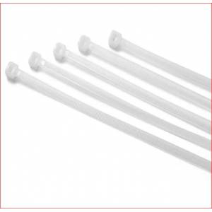 FASCETTA IN NYLON 4,8x200mm. *BIANCO* IN CONFEZIONE DA 100pz.