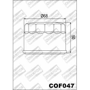 FILTRO OLIO CHAMPION COF047
