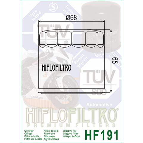 FILTRO OLIO HIFLO HF191