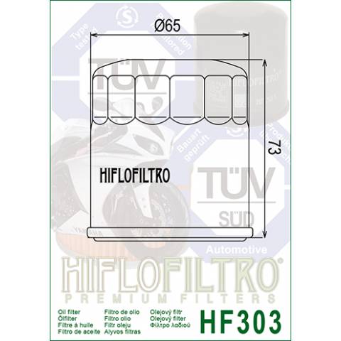 FILTRO OLIO HIFLO HF303C