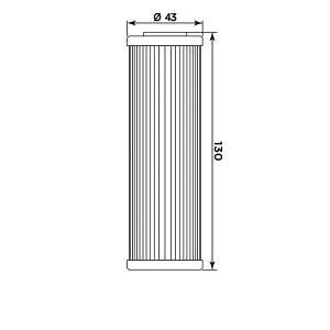 FILTRO OLIO MEIWA DU6002