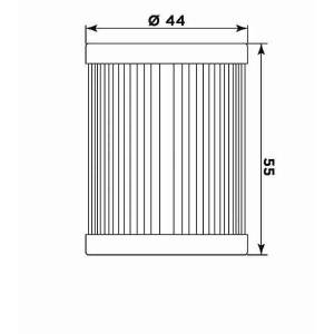 FILTRO OLIO MEIWA S3008