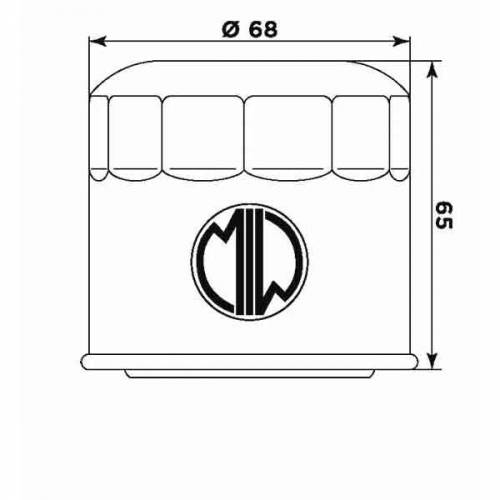 FILTRO OLIO MEIWA S3011