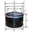 FILTRO OLIO UFI 2314900