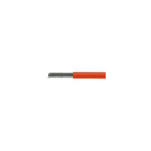 GUAINA 1,9x4,0x5,0mm. FILO PIATTO CON INSERTO IN TEFLON *ARANCIONE*