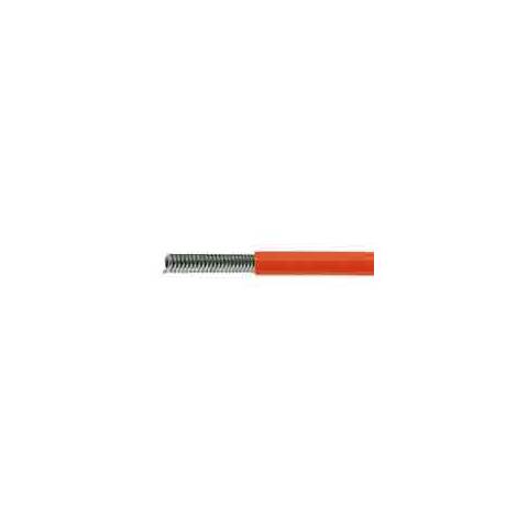 GUAINA 1,9x4,0x5,0mm. FILO PIATTO CON INSERTO IN TEFLON *ARANCIONE*