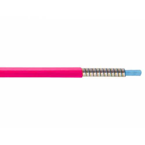 GUAINA 1,9x4,0x5,0mm. FILO PIATTO CON INSERTO IN TEFLON *FUXIA FLUO*