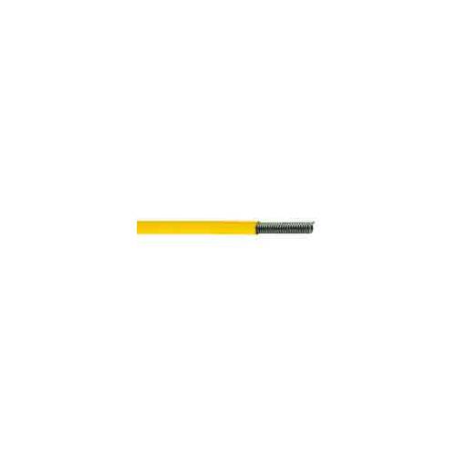 GUAINA 1,9x4,0x5,0mm. FILO PIATTO CON INSERTO IN TEFLON *GIALLO*