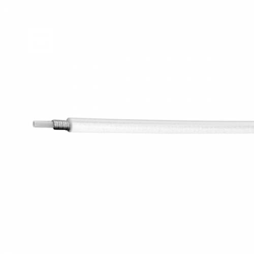GUAINA 2,5x3,5x4,5mm. FILO PIATTO *BIANCO*