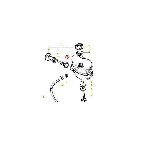 GUARNIZIONE SPIA OLIO PIAGGIO 125/150/200 VESPA PX ALLA SPIA