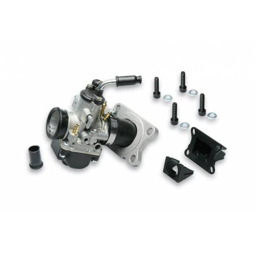 IMPIANTO ALIMENTAZIONE PHBG 21 BS CON STARTER DIRETTO E CON VALVOLA LAMELLARE ENDURO 50 CON MOTORE PIAGGIO D50B
