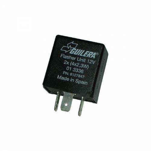INTERMITTENZA ELETTRONICA 12v. 2x(4x2,3w) 3 FASTON PER LED