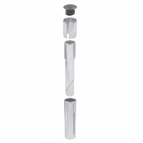 KIT TRASFORMAZIONE FORCELLA DA EXPANDER IN A-HEAD PER SERIE STERZO 22,2/25,4mm. ED ATTACCO MANUBRIO 25,4/28,6mm. ALLUMINIO *LUC