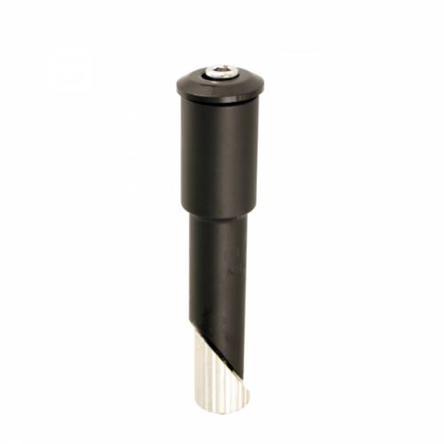 KIT TRASFORMAZIONE FORCELLA DA EXPANDER IN A-HEAD PER SERIE STERZO 22,2mm. ED ATTACCO MANUBRIO 28,6mm. ALLUMINIO *NERO*