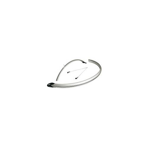 PARAFANGO IN PLASTICA "28 48mm. SILVER