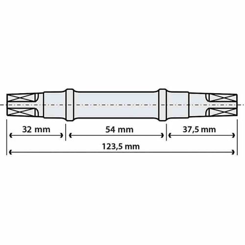 PERNO MOVIMENTO 32x54x37,5 ATTACCO QUADRO