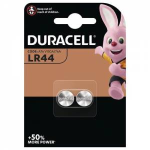 PILA 1,5v. IN BLISTER 2 pz. - DURACELL LR44