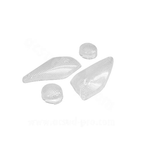 PLASTICHE FRECCE TRASPARENTI MBK 50 NITRO / YAMAHA 50 AEROX 1997[]1998