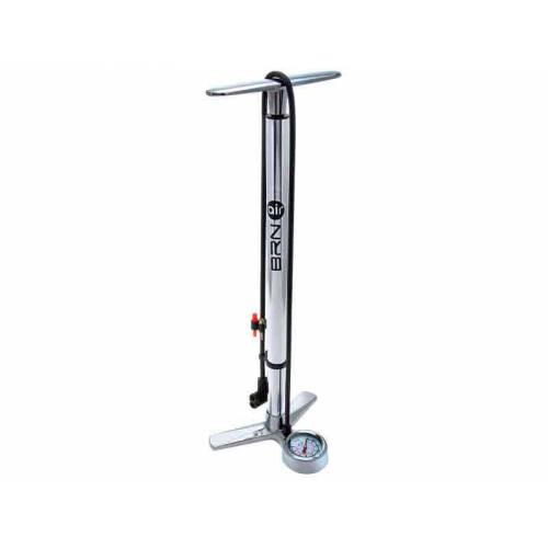 POMPA CICLO IN ALLUMINIO CON MANOMETRO *SILVER* -  BRN Air