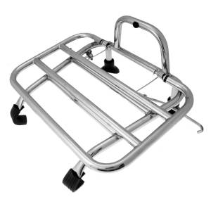 PORTAPACCHI ANTERIORE PIAGGIO VESPA PX CROMATO