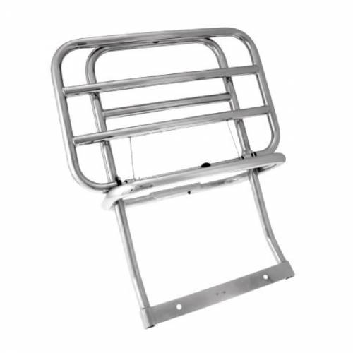 PORTAPACCHI POSTERIORE PIAGGIO VESPA PX CROMATO