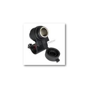 PRESA ACCENDISIGARI 12v. AL MANUBRIO d.22,2/25,4/28,6mm. 145mm.