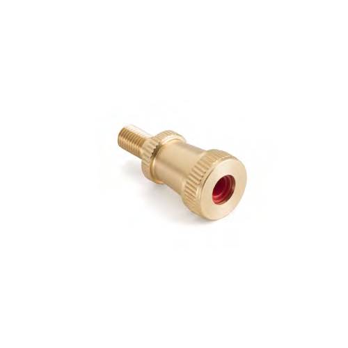 RACCORDO POMPA PER VALVOLE PRESTA/ITALIA IN OTTONE CON RACCORDO COMPRESSORE