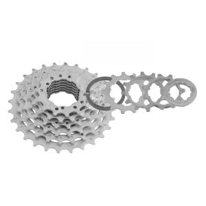 RUOTA LIBERA 9 VELOCITA' z11-12-13-14-16-18-21-24-28 A CASSETTA COMPATIBILE SHIMANO - SUNRACE