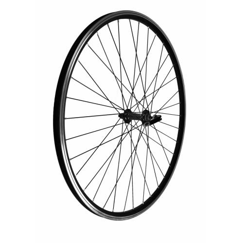 RUOTA MTB 26x1,75 ANTERIORE C/BLOCC. ALLUMINIO/ALLUMINIO *NERO*