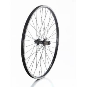 RUOTA MTB 26x1,75 POSTERIORE BOX ALLU/ALLU C./BLOCC. *NERO*
