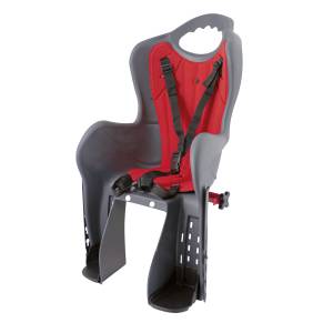 SEGGIOLINO POSTERIORE AL PORTAPACCHI *NERO/ROSSO*  - ELIBAS