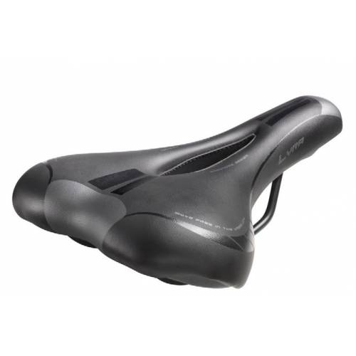 SELLA CICLO 270x180mm. CITY CON FORO CENTRALE *NERO* - MONTEGRAPPA Lyra Man