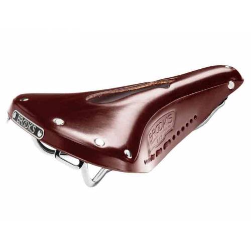 SELLA CICLO 275x175mm. *MARRONE*  - BROOKS B17 Carved
