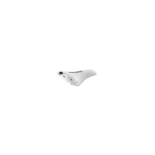 SELLA CICLO SINGLE SPEED CON RIVETTI *BIANCO*