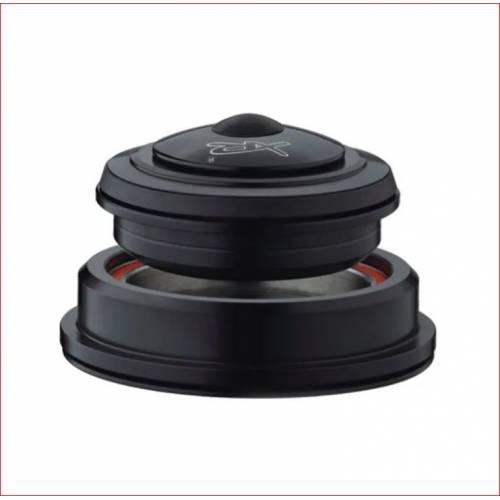 SERIE STERZO CICLO HEAD SET 1"1/8 SEMINTEGRATA Altezza: 12,5mm Sup: 41x30,2x6,5mm Inf: 52x40x8mm Angolo: 45° 45° Calotte: 44/39