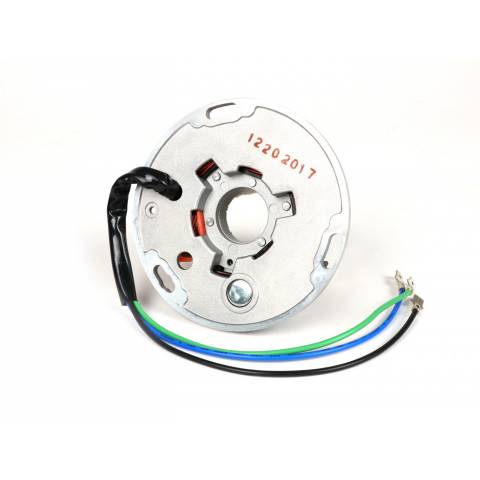 STATORE PIAGGIO 125/150 VESPA PX A PUNTINE SENZA BATTERIA CON FRECCE - RMS