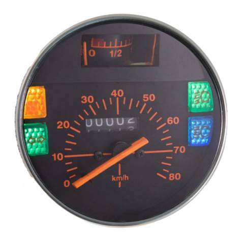 TACHIMETRO PIAGGIO VESPA PX Arcobaleno/PK XL SCALA 80km/h