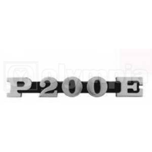 TARGHETTA "P200E"