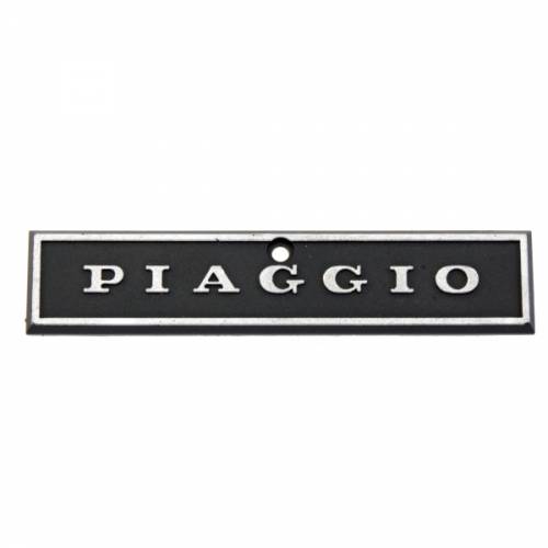 TARGHETTA "PIAGGIO" PER CALANDRA VESPA 125/150/200 PX