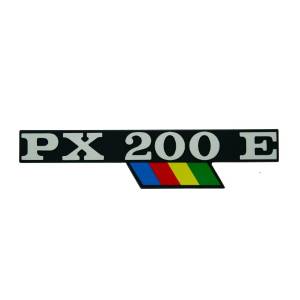TARGHETTA "PX200E" ARCOBALENO